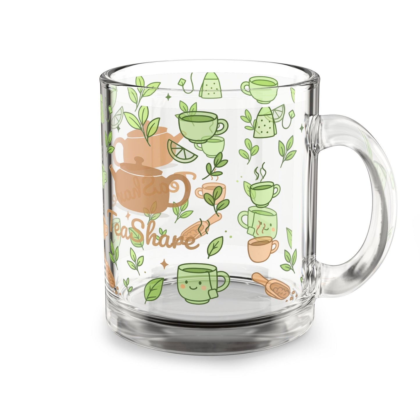 TeaShare Signature Glass Mug - TeaShare